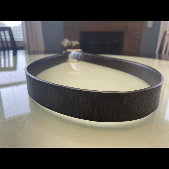 Men’s Coach reversible belt - Picture 3 of 3